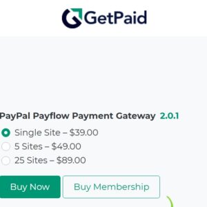 GetPaid PayPal Payflow Payment Gateway