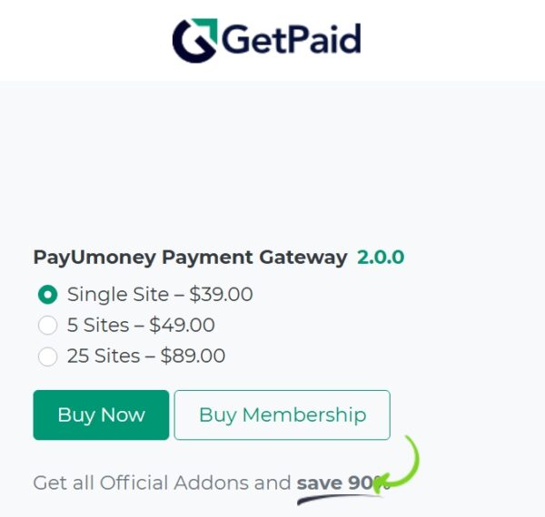 GetPaid PayUmoney Payment Gateway
