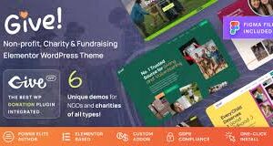 Give - NGO & Charity WordPress Theme