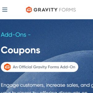 Gravity Forms Coupons