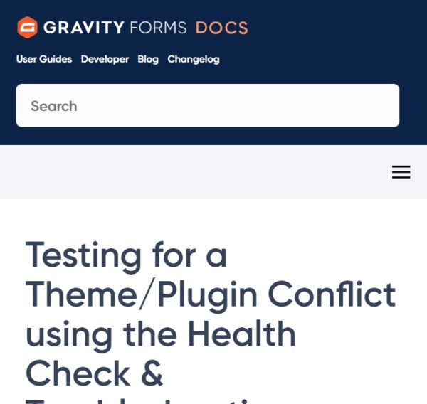 Gravity Forms Debug