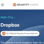 Gravity Forms Dropbox