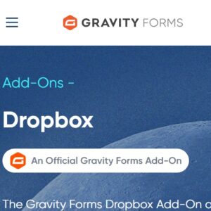 Gravity Forms Dropbox