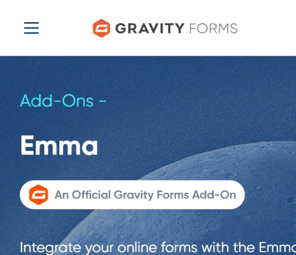 Gravity Forms Emma