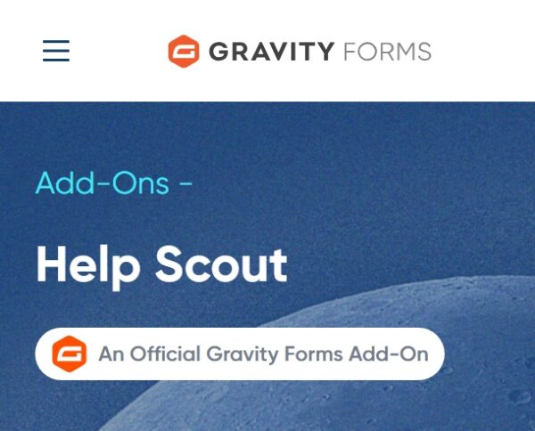 Gravity Forms Help Scout