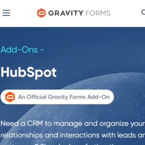 Gravity Forms HubSpot