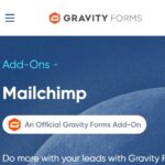 Gravity Forms MailChimp