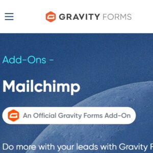 Gravity Forms MailChimp