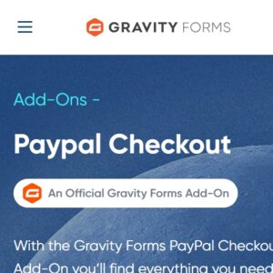 Gravity Forms PayPal Payments Standard