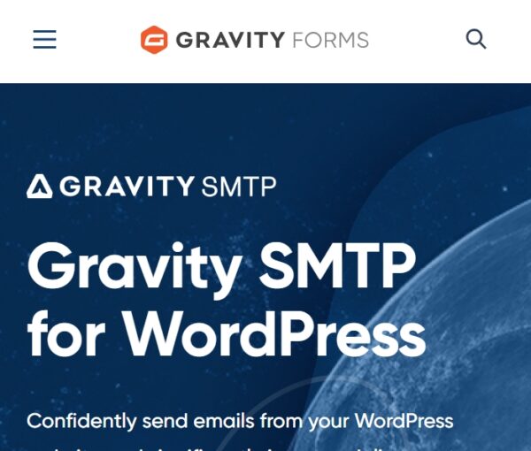 Gravity Forms SMTP