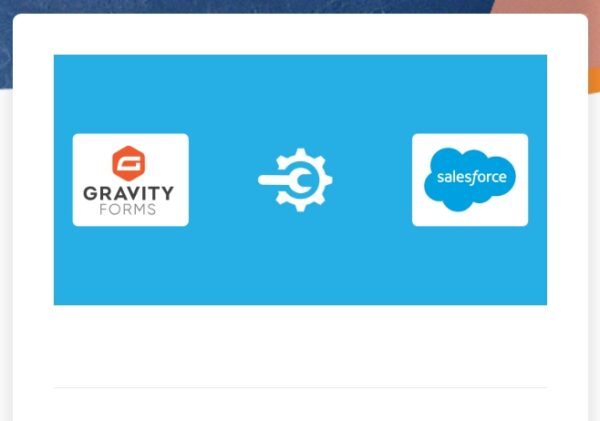 Gravity Forms Salesforce Add-On