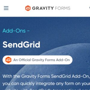 Gravity Forms SendGrid