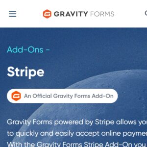 Gravity Forms Stripe