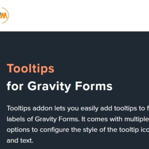 Gravity Forms Tooltips Addon
