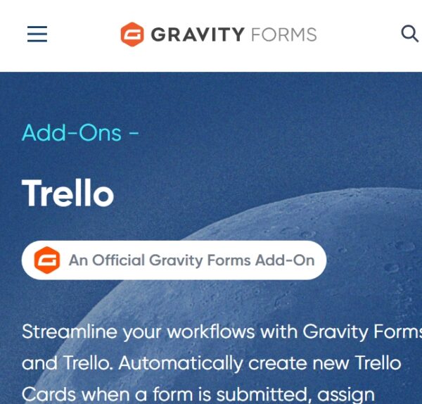 Gravity Forms Trello