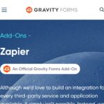 Gravity Forms Zapier