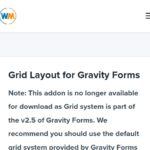 Grid Layout For Gravity Forms