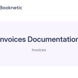 Invoices for Booknetic
