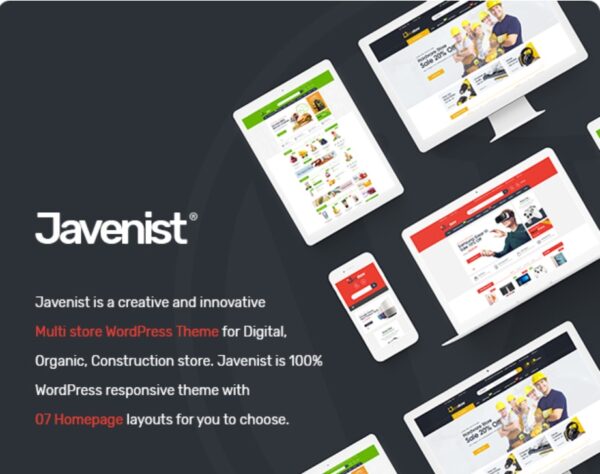 Javenist - Multipurpose eCommerce WordPress Theme