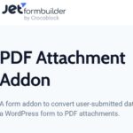 JetFormBuilder PDF Attachment