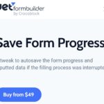 JetFormBuilder Save Form Progress