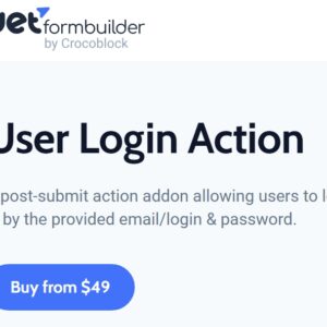 JetFormBuilder User Login Action