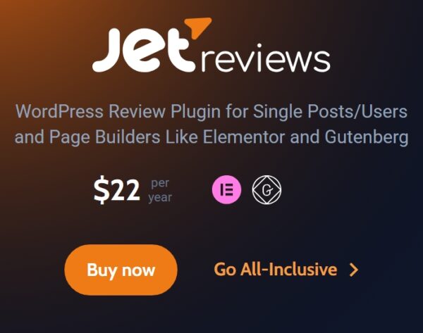 JetReviews for Elementor