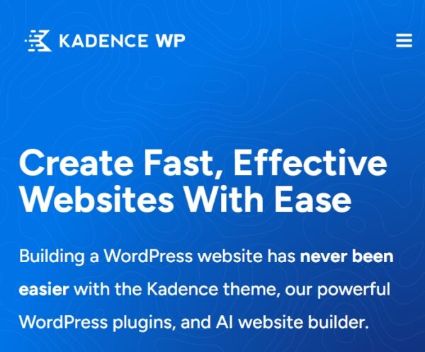 Kadence Pro