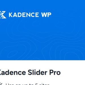 Kadence Slider Pro