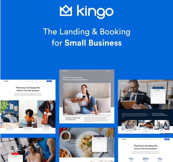 Kingo Booking WordPress for Small Business