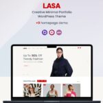 Lasa - Creative Minimal WooCommerce WordPress Theme