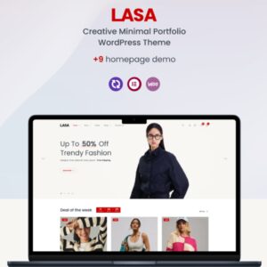 Lasa - Creative Minimal WooCommerce WordPress Theme