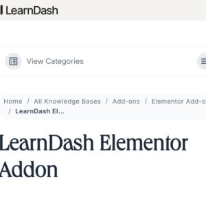 LearnDash LMS Elementor Add-on