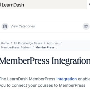 LearnDash LMS MemberPress