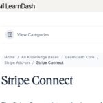 LearnDash LMS Stripe Integration