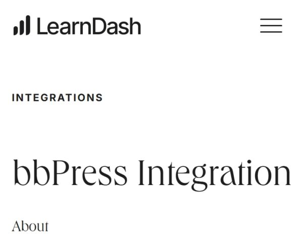 LearnDash LMS bbPress Integration