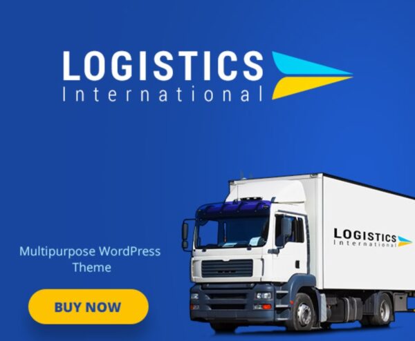 Logistics wordpress theme