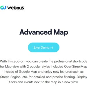 Modern Events Calendar Advanced Map
