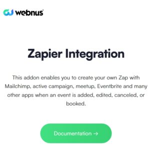 Modern Events Calendar Zapier Integration