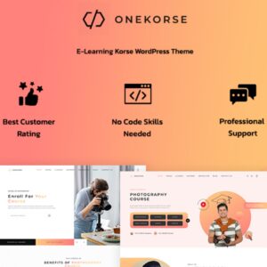 Onekorse - LMS Education Theme