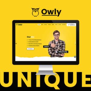 Owly - Tutoring & eLearning WP Theme