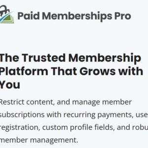 Paid Memberships Pro