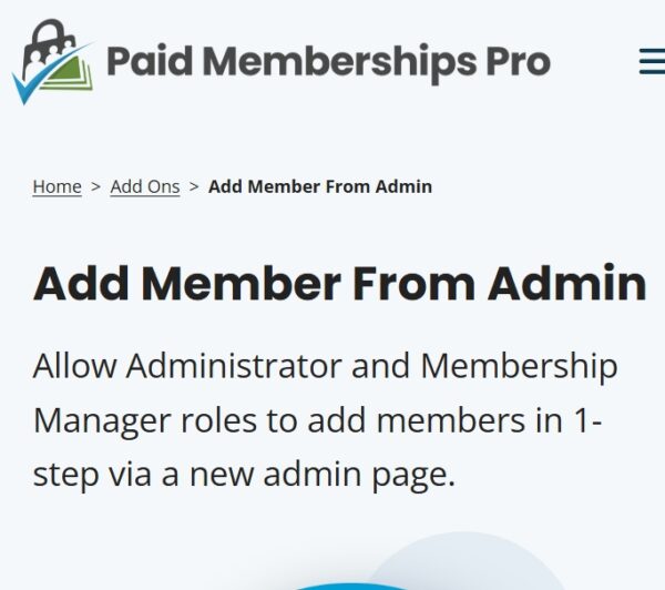 Paid Memberships Pro Add Member From Admin
