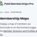 Paid Memberships Pro Membership Maps
