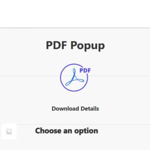 Popup Builder PDF