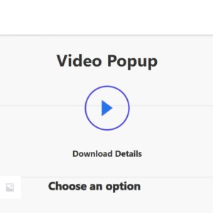 Popup Builder Video