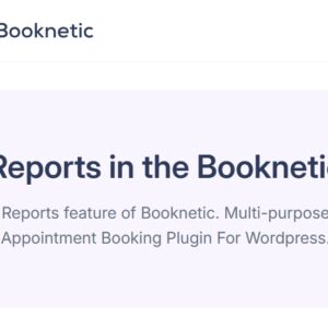 Reports for Booknetic