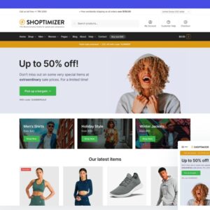 Shoptimizer - The Fastest WooCommerce Theme