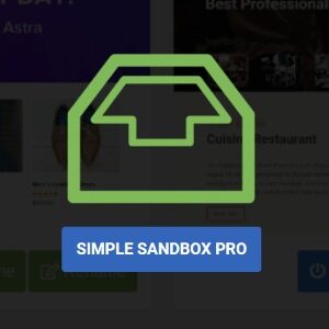 Simple Sandbox Pro Manager