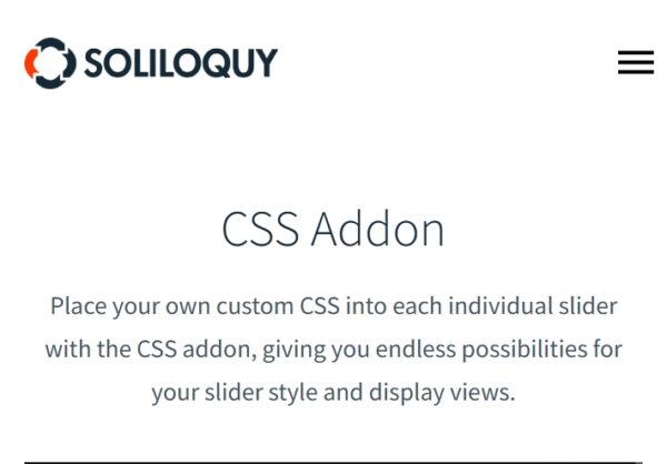 Soliloquy CSS Addon